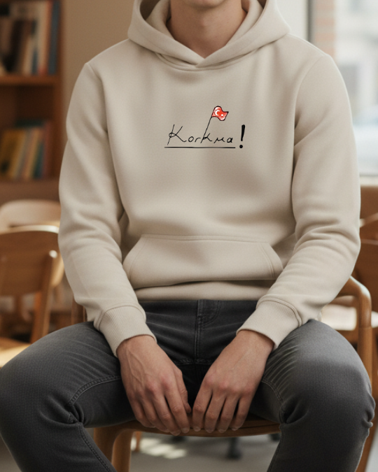 Korkma Baskılı Sweatshirt - Görsel 12
