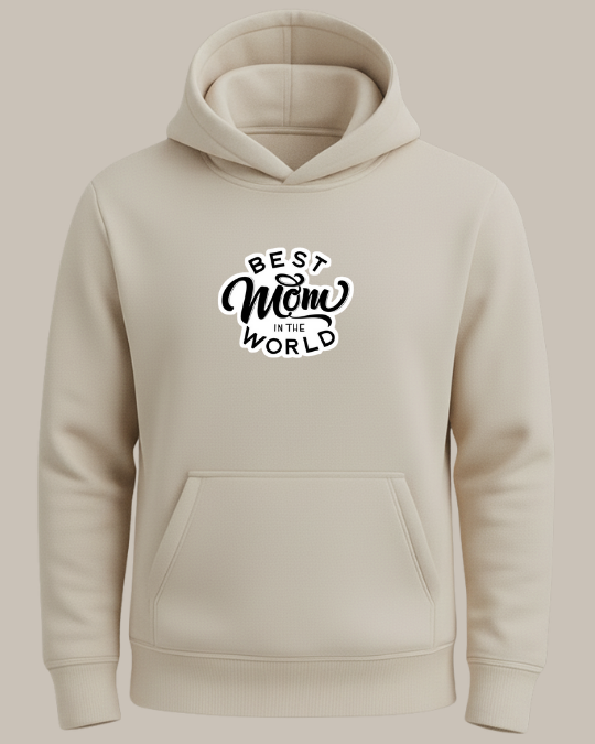 Best Mom On The World Baskılı Sweatshirt - Görsel 22