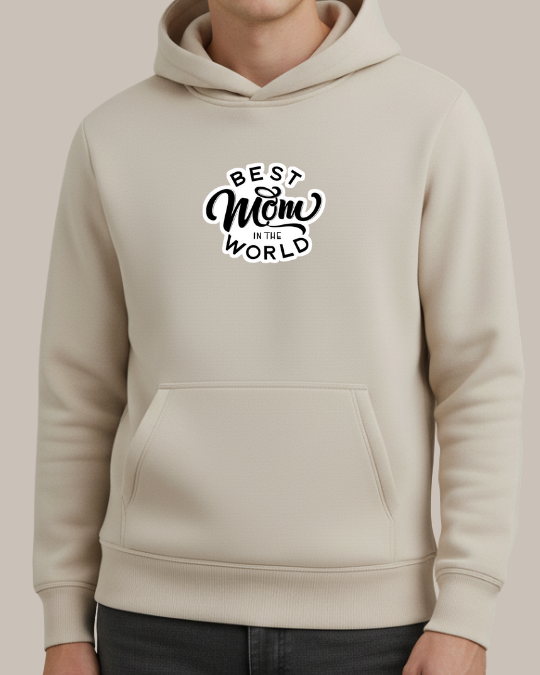 Best Mom On The World Baskılı Sweatshirt - Görsel 24