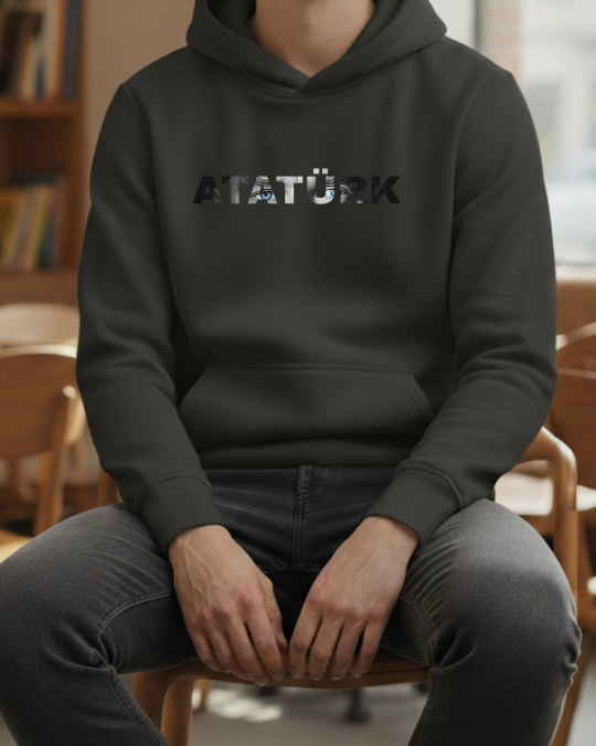 Atatürk Baskılı Sweatshirt - Görsel 18