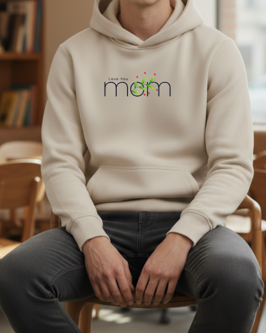 Mom Baskılı Sweatshirt - Görsel 18