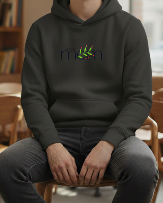 Mom Baskılı Sweatshirt - Görsel 24