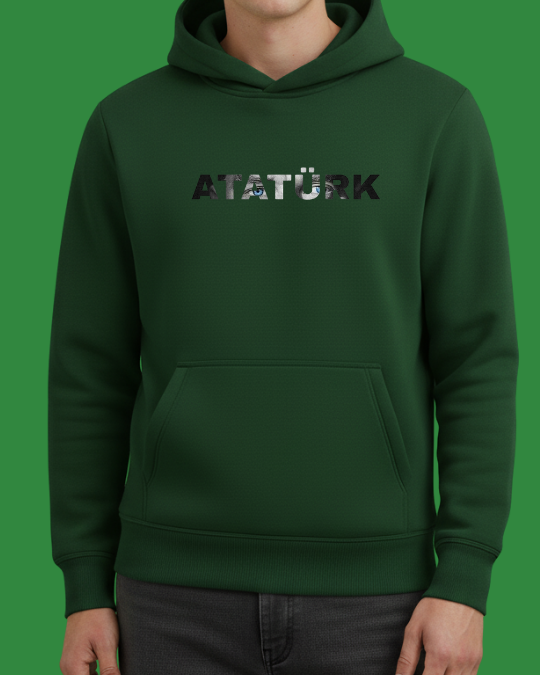 Atatürk Baskılı Sweatshirt - Görsel 4