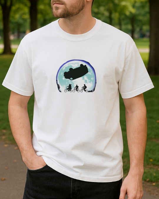 Stranger Things Baskılı T-Shirt - Görsel 4