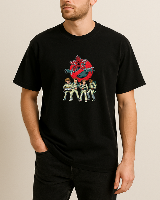 Stranger Things Baskılı T-Shirt - Görsel 6