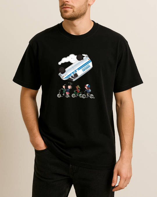 Stranger Things Baskılı T-Shirt - Görsel 5