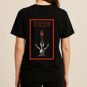 Stranger Things Baskılı T-Shirt