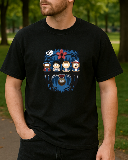 Stranger Things Baskılı T-Shirt - Görsel 11