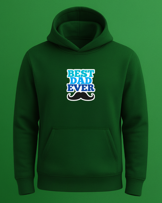 Best Dad Ever Baskılı Sweatshirt - Görsel 22