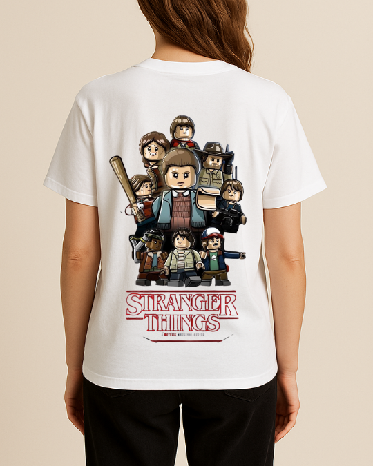 Stranger Things Baskılı T-Shirt - Görsel 9