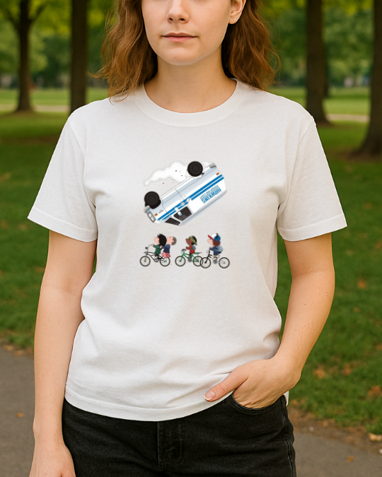 Stranger Things Baskılı T-Shirt - Görsel 10