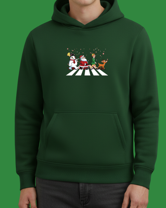 Christmas Temalı Baskılı Sweatshirt - Görsel 10
