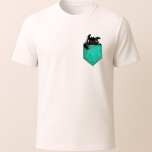 Dişsiz Cep Tasarım Baskılı T-Shirt