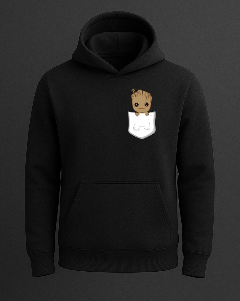 Grooth Cep Tasarım Baskılı Sweatshirt - Görsel 5