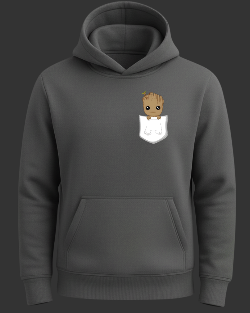 Grooth Cep Tasarım Baskılı Sweatshirt