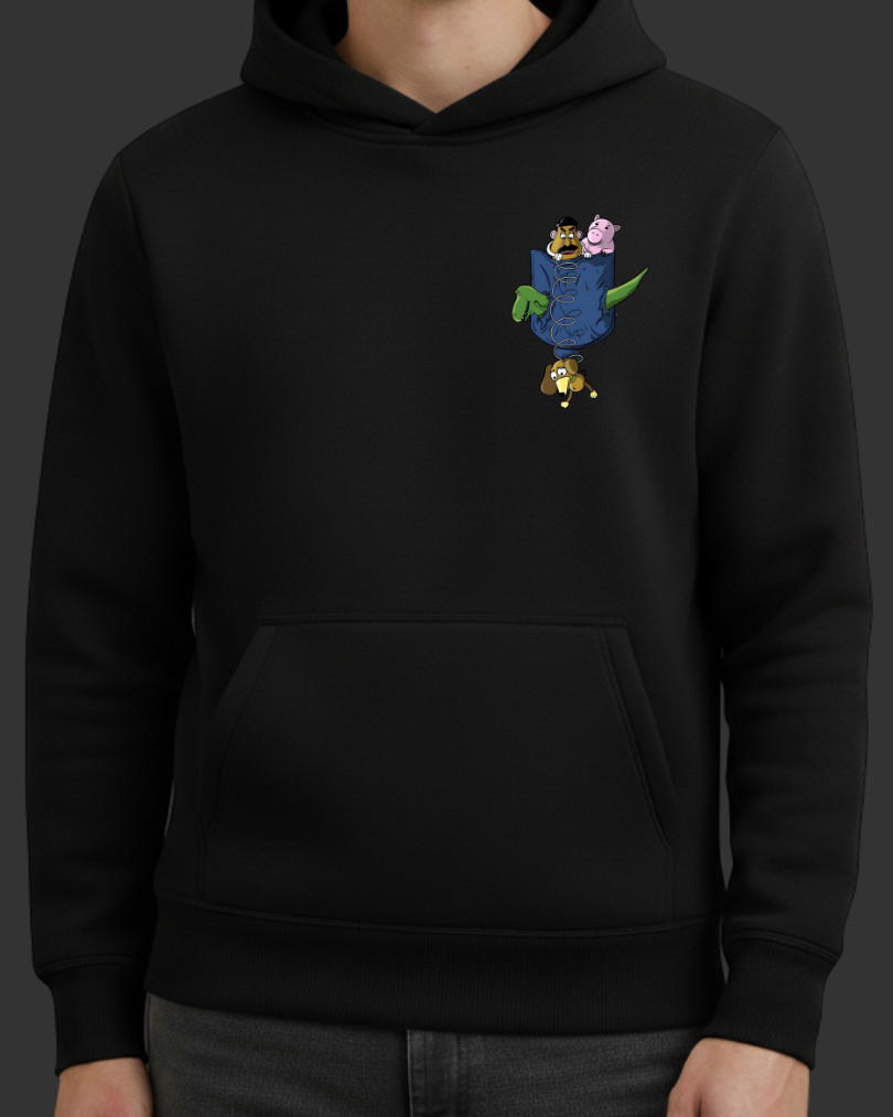 Oyuncak Hikayesi Cep Tasarımı Baskılı Sweatshirt - Görsel 8