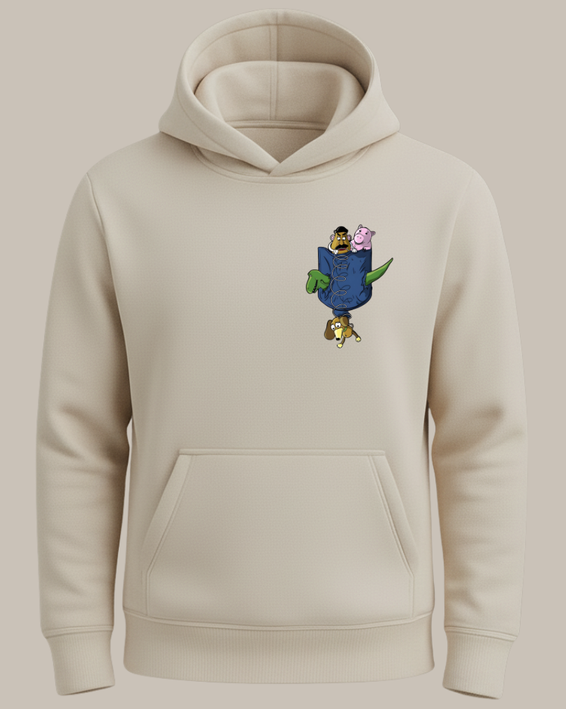 Oyuncak Hikayesi Cep Tasarımı Baskılı Sweatshirt - Görsel 12