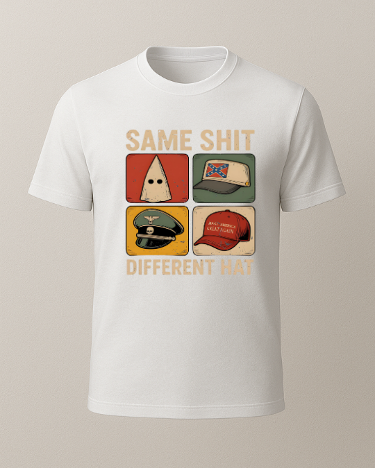 Same S*hit Baskılı T-Shirt