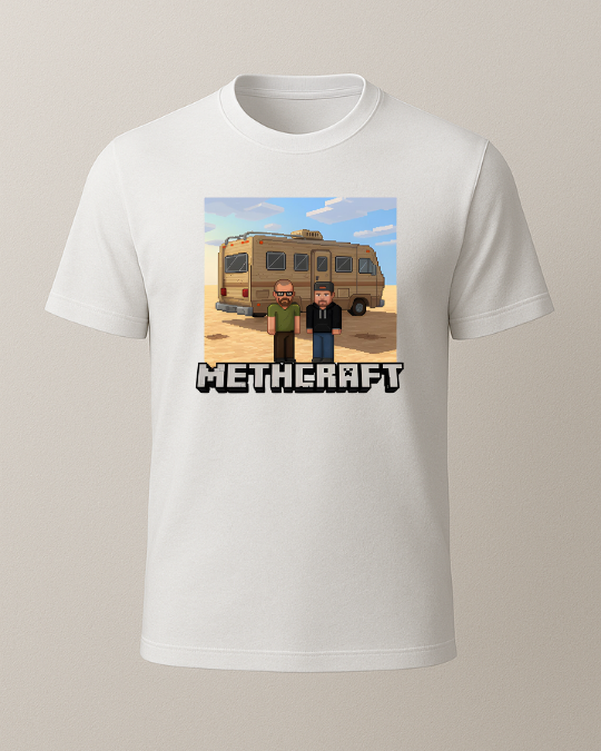 Methcraft Baskılı T-Shirt