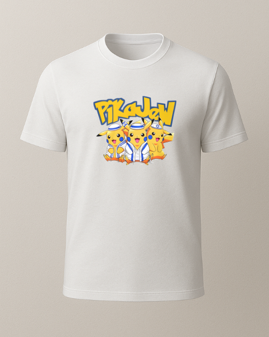 Pikajew Baskılı T-Shirt