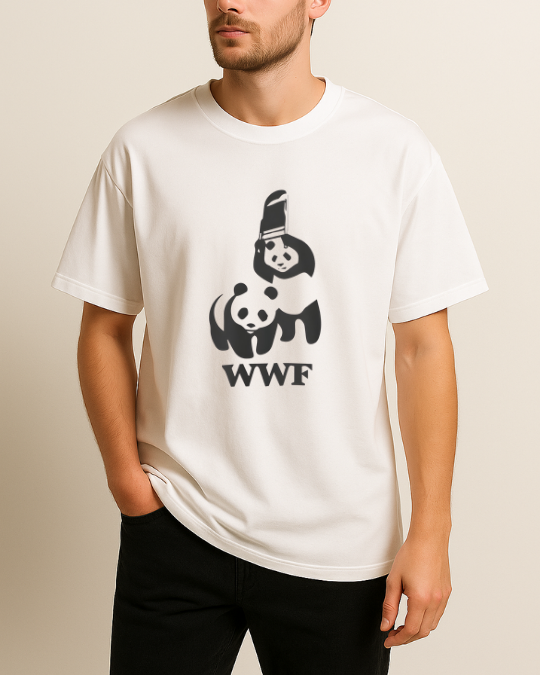 WWF Baskılı T-Shirt - Görsel 3