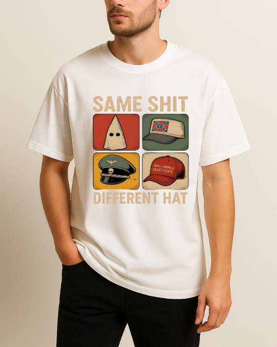 Same S*hit Baskılı T-Shirt - Görsel 3