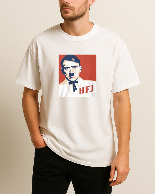 HJF Baskılı T-Shirt - Görsel 3