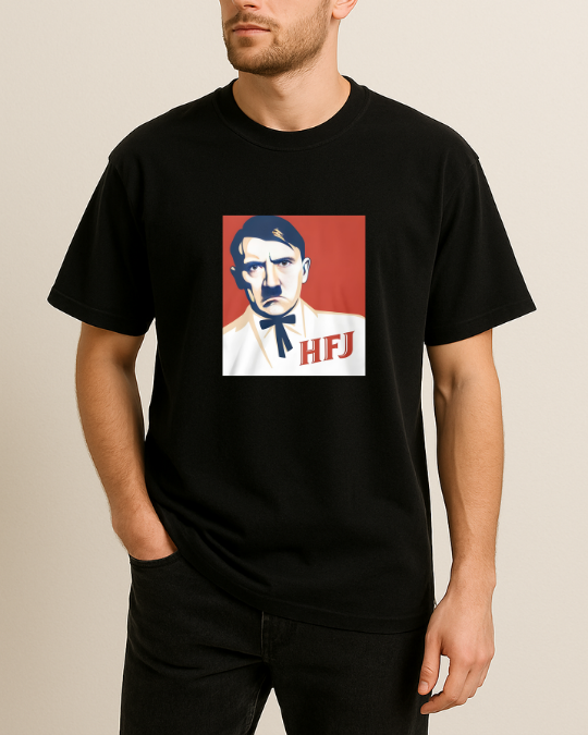 HJF Baskılı T-Shirt - Görsel 7