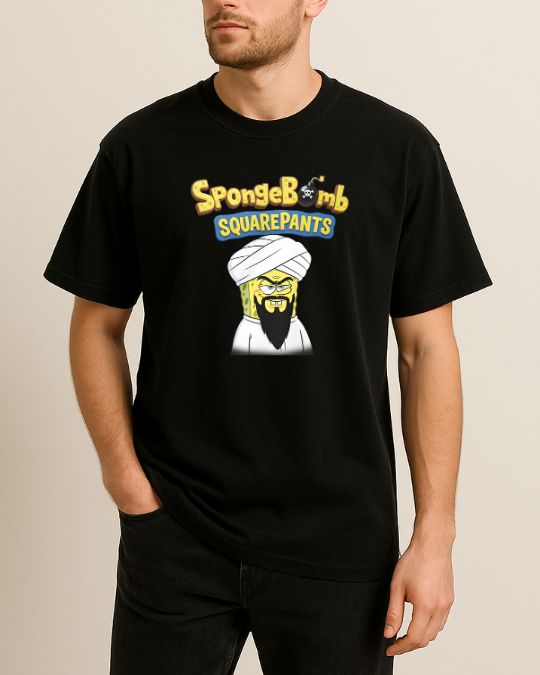Spongebomb Baskılı T-Shirt - Görsel 7